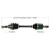Tytaneum Replacement CV Axle Front Right or Left