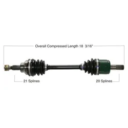 Tytaneum Replacement CV Axle Front Right or Left