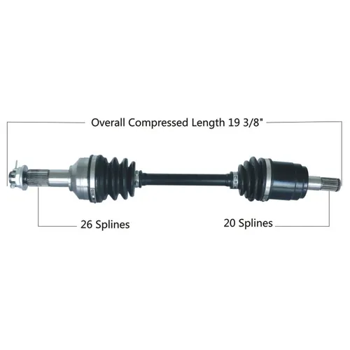 Tytaneum Replacement CV Axle Front Left