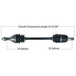 Tytaneum Replacement CV Axle Front Right