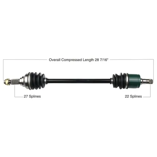 Tytaneum Replacement CV Axle Front Left