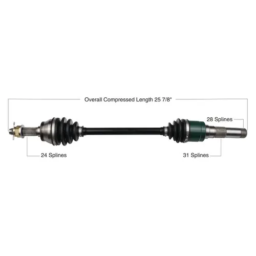 Tytaneum Replacement CV Axle Rear Right