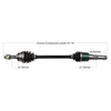 Tytaneum Replacement CV Axle Rear Right