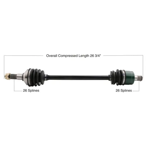 Tytaneum Replacement CV Axle Front Right