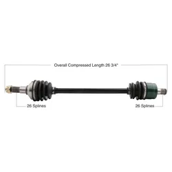 Tytaneum Replacement CV Axle Front Right