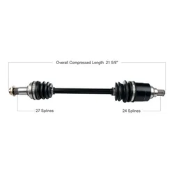 Tytaneum Replacement CV Axle Front Left