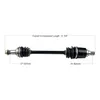Tytaneum Replacement CV Axle Front Left