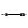 Tytaneum Replacement CV Axle Front Right