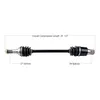 Tytaneum Replacement CV Axle Rear Left