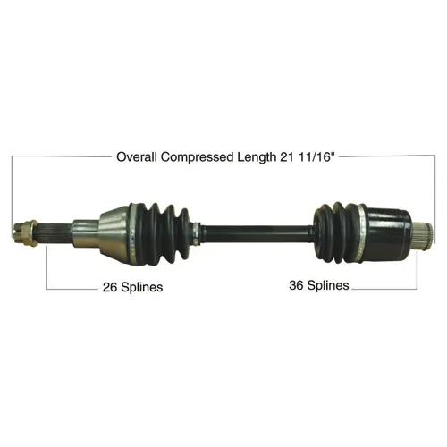 Tytaneum Replacement CV Axle Rear Left or Right
