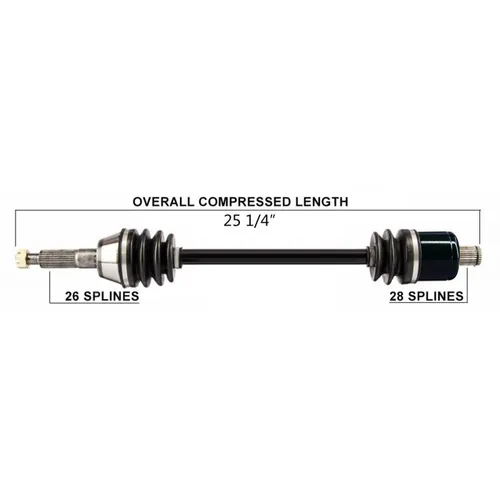 Tytaneum  Replacement CV Axle Rear Left or Right