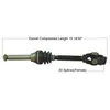 Tytaneum Replacement CV Axle Front Right or Left