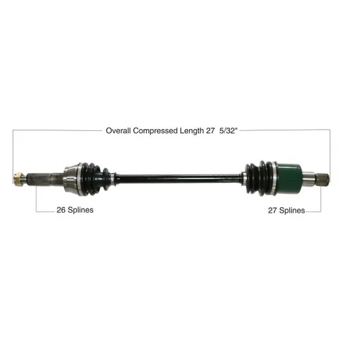 Tytaneum Replacement CV Axle Rear Left or Right