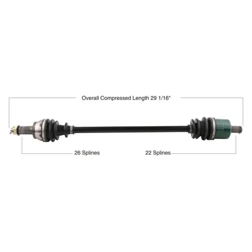 Tytaneum Replacement CV Axle Front Right or Left