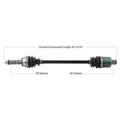 Tytaneum  Replacement CV Axle Rear Left or Right
