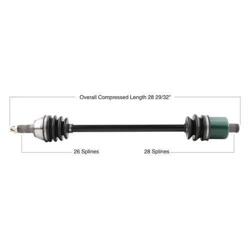 Tytaneum Replacement CV Axle Rear Left or Right