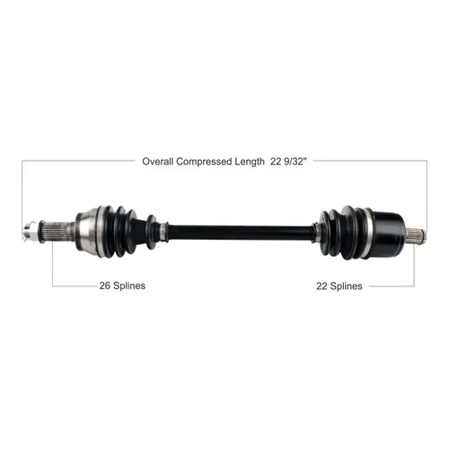 Tytaneum Replacement CV Axle Front Right or Left