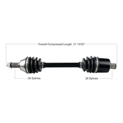 Tytaneum Replacement CV Axle Rear Left or Right