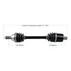 Tytaneum Replacement CV Axle Rear Left or Right