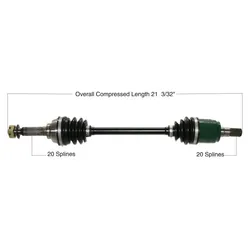 Tytaneum Replacement CV Axle Front Right