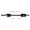 Tytaneum Replacement CV Axle Front Right