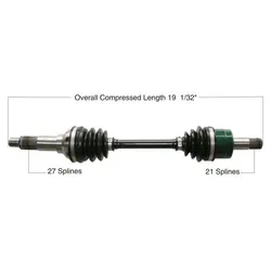 Tytaneum Replacement CV Axle Front Left