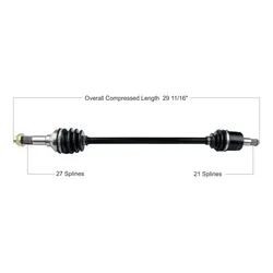 Tytaneum Replacement CV Axle Front Right or Left