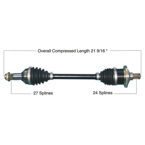 Tytaneum Heavy Duty Front Left CV Axle