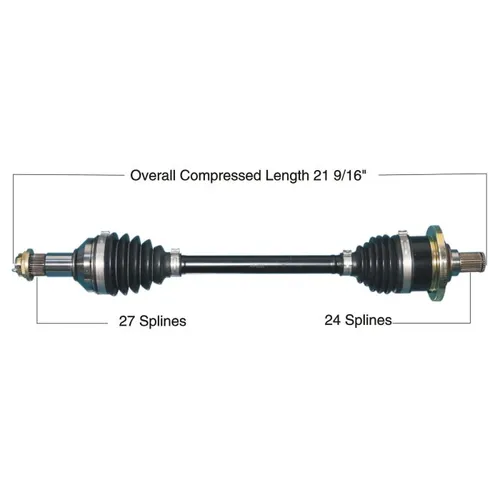 Tytaneum Heavy Duty Front Right CV Axle