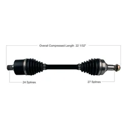 Tytaneum Heavy Duty Rear Left or Right CV Axle