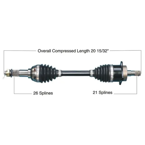 Tytaneum Heavy Duty Front Right CV Axle