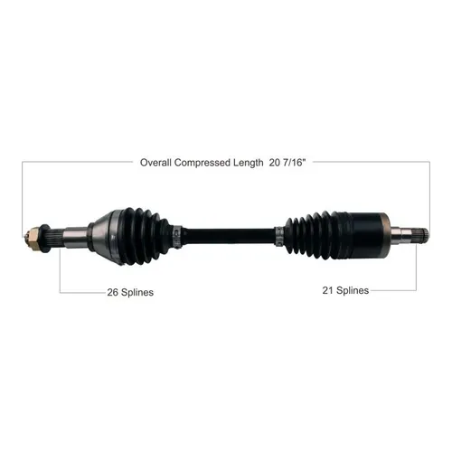 Tytaneum Heavy Duty Front Left CV Axle