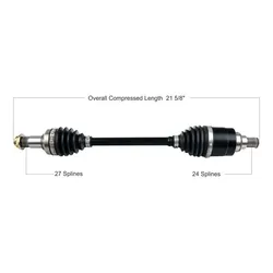 Tytaneum Heavy Duty Front Left CV Axle