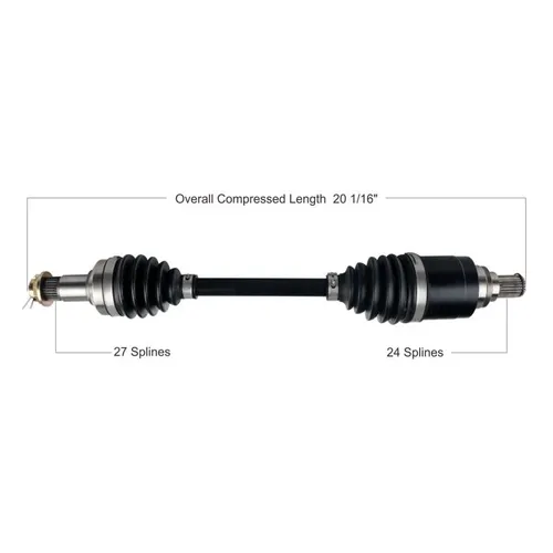 Tytaneum Heavy Duty Front Right CV Axle