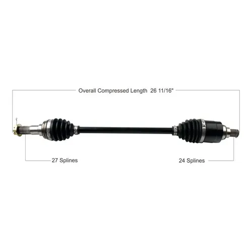 Tytaneum Heavy Duty Front Right CV Axle