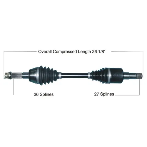 Tytaneum Heavy Duty Rear Right CV Axle