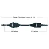 Tytaneum Heavy Duty Rear Right CV Axle