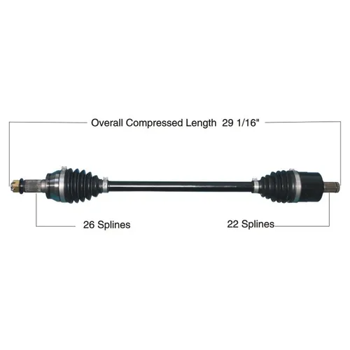 Tytaneum Heavy Duty Front Right or Left CV Axle