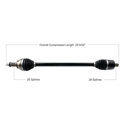 Tytaneum Heavy Duty Front Right or Left CV Axle