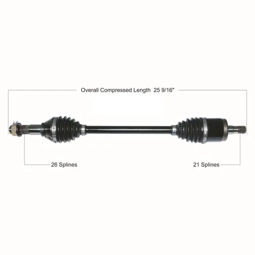 Tytaneum Heavy Duty Front Left CV Axle