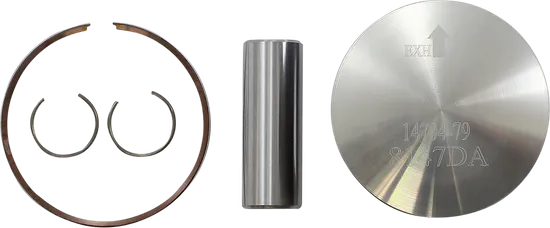 Wossner Complete Piston Kit 46.95mm Single Ring Circlip Wrist Pin