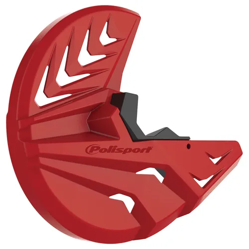 Polisport Brake Disc Fork Guard Protector Red Black HondaCRF450R CRF250R