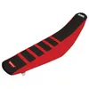 Polisport Black Red Vinyl Gripper Racing Seat Cover