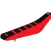 Polisport Black Red Vinyl Gripper Racing Seat Cover