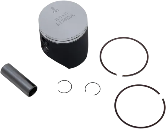 Wossner Complete Piston Kit 53.97mm Dual Ring Circlip Wrist Pin