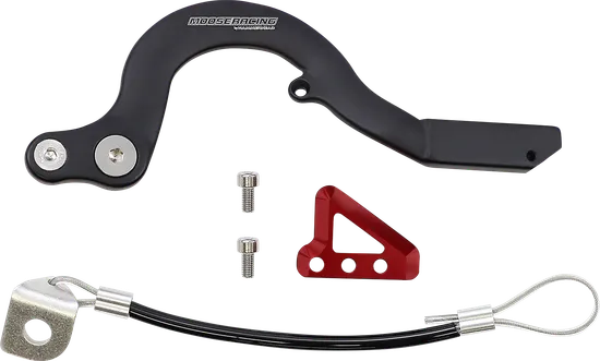 Moose Red Stainless Steel Hammerhead Brake Pedal