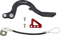 Moose Red Stainless Steel Hammerhead Brake Pedal