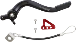 Moose Red Stainless Steel Hammerhead Brake Pedal