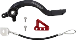 Moose Red Stainless Steel Hammerhead Brake Pedal