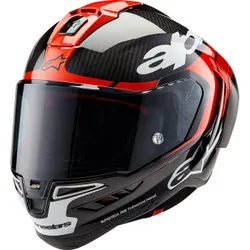 Alpinestars Adult Unisex Supertech R10 Element Helmet Full Face XS Black Red White